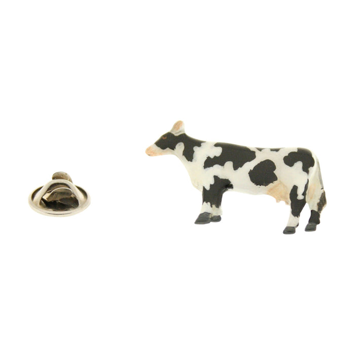 Cow Pin ~ Hand Painted ~ Lapel Pin ~ Sarah's Treats & Treasures