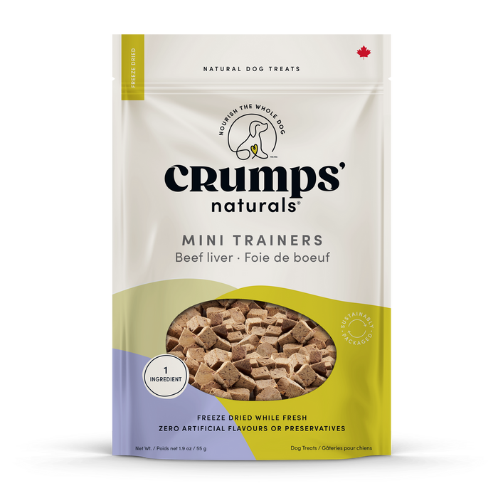 Crumps Mini Trainers Freeze Dried Beef Liver