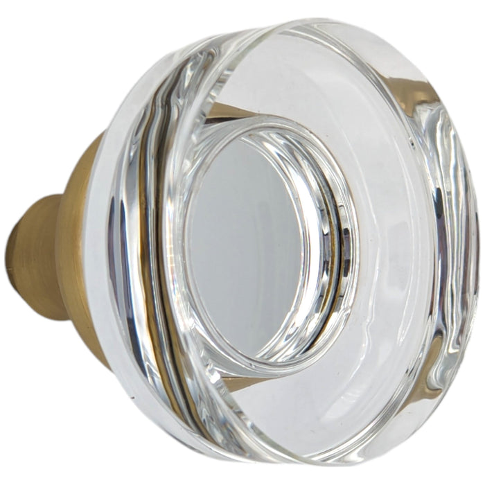 Disc Crystal Spare Door Knob Set (Several Finishes Available