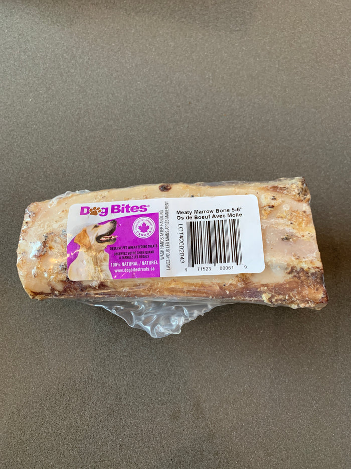 Dog Bites Meaty Marrow Bone 5-6”
