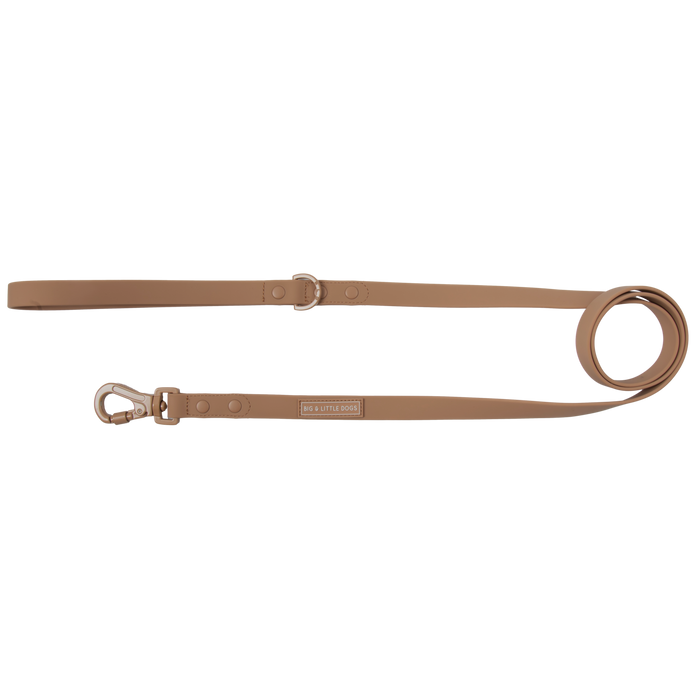 DOG WATERPROOF LEASH: Coffee