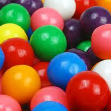 Double Bubble Assorted Gumballs 1" 850 Count Bulk