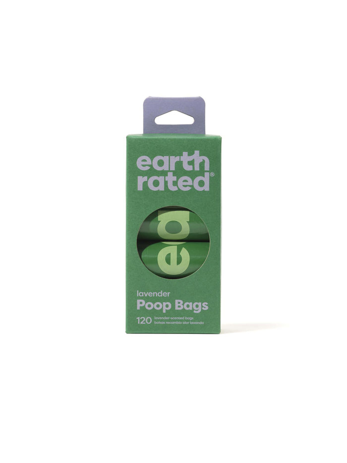 Earth Rated Eco-Friendly Poop Bag 8 Rolls 120 SCENTED