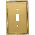 English Georgian Roped Wall Plate (Several Finishes Available)