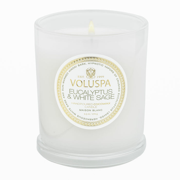 Eucalyptus + White Sage 9.5 oz. Candle