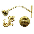 Gecko Tie Tack ~ 24K Gold ~ Tie Tack or Pin ~ 24K Gold Tie Tack or Pin ~ Sarah's Treats & Treasures
