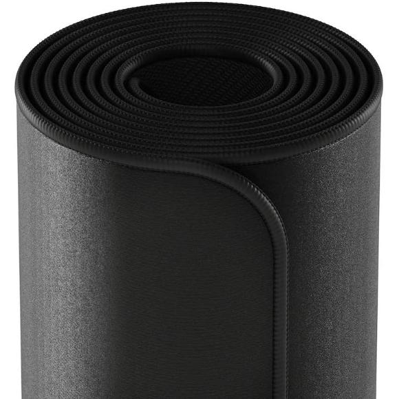 Glorious Extended Gaming Mouse Pad/Mat - Long Black Cloth Mousepad, Stitched Edges | 11"x36" (G-E) - PakByte Computers