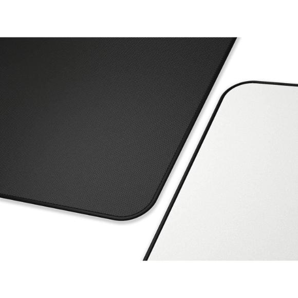 Glorious XL Gaming Mouse Mat/Pad - Large, Wide (XL) White Cloth Mousepad, Stitched Edges | 16"x18" (GW-XL) - PakByte Computers