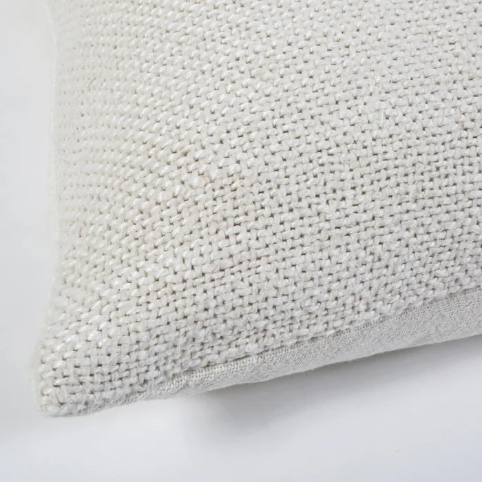 Hendrick 20" Pillow - Cream by Pom Pom at Home