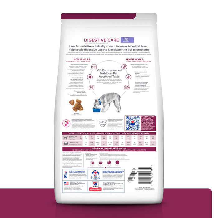 Hill's Canine I/D Digestive Care Low Fat