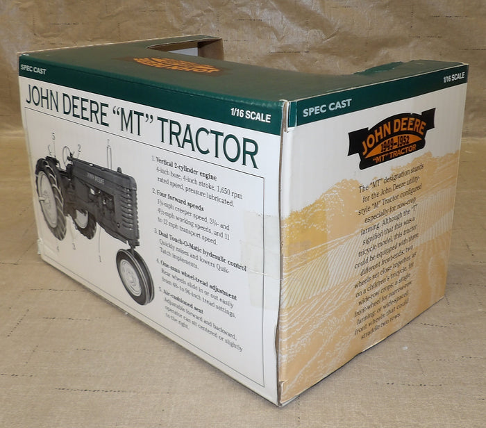 #JDM056 1/16  1949-1952 John Deere "MT" Narrow Front Tractor