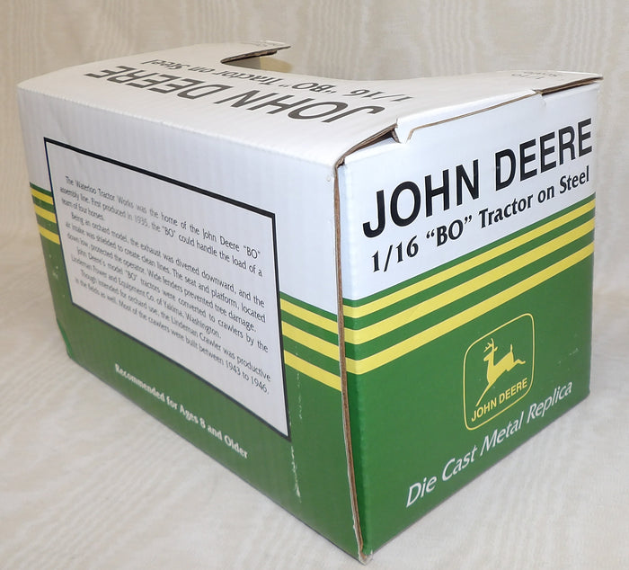 #JDM151 1/16 John Deere BO Tractor on Steel