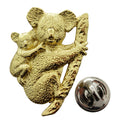 Koala Pin ~ 24K Gold ~ Lapel Pin ~ 24K Gold Lapel Pin ~ Sarah's Treats & Treasures