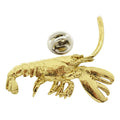 Lobster Pin ~ 24K Gold ~ Lapel Pin ~ 24K Gold Lapel Pin ~ Sarah's Treats & Treasures