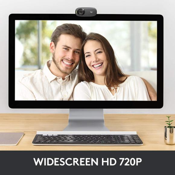 Logitech HD Webcam C310, Standard Packaging - Black - PakByte Computers
