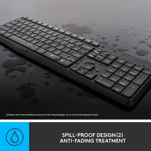 Logitech MK235 Wireless Keyboard & Mouse Combo - PakByte Computers