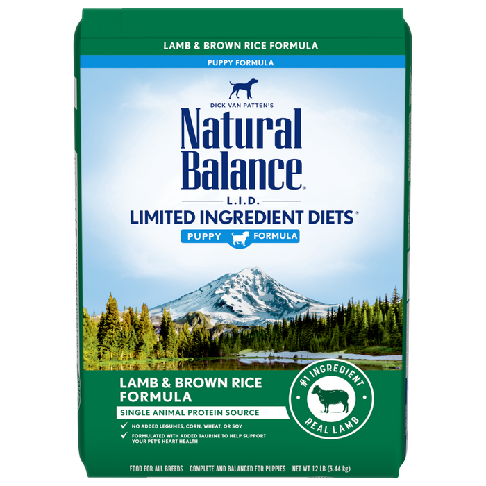 Natural Balance Lamb & Brown Rice 4 lb
