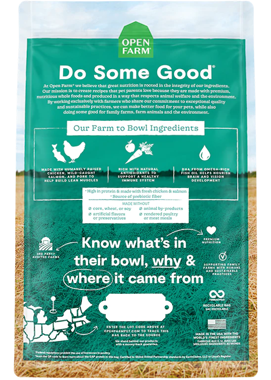 Open Farm Grain Free Dry Dog Food PUPPY