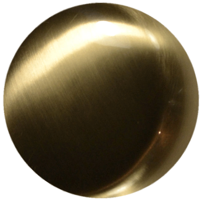 Romanesque Rosette Door Set with Round Brass Door Knobs (Several Finishes Available)