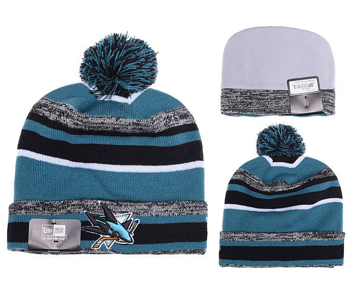 San Jose Sharks winter Knit Hat - Sports Nut Emporium