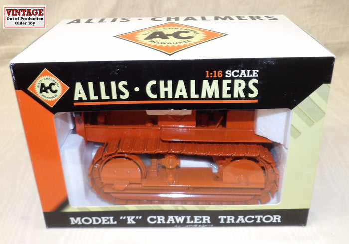 #SCT199 1/16 Allis-Chalmers Model K Crawler Tractor - Broken Lever, AS IS