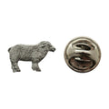 Sheep Mini Pin ~ Antiqued Pewter ~ Miniature Lapel Pin ~ Sarah's Treats & Treasures