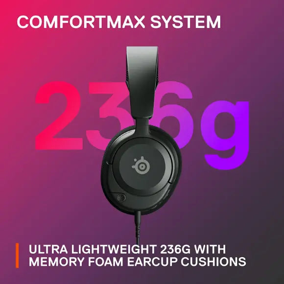 SteelSeries Arctis Nova 1 Multi-System Gaming Headset - Black - PakByte Computers