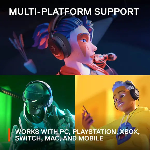 SteelSeries Arctis Nova 1 Multi-System Gaming Headset - Black - PakByte Computers