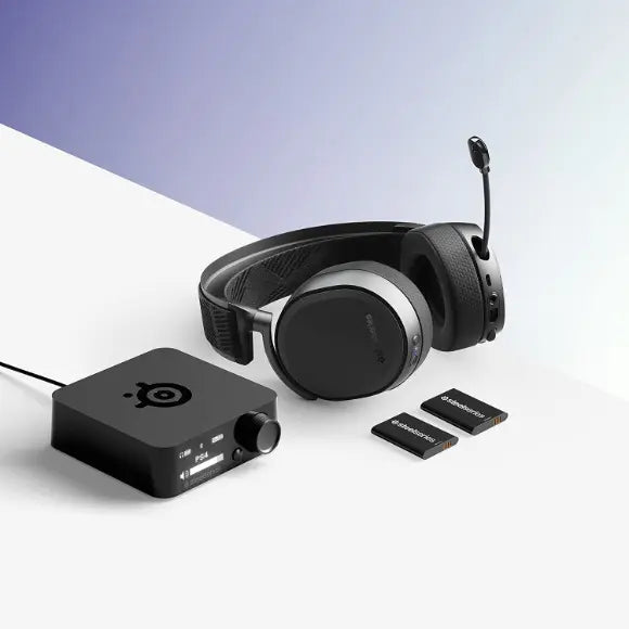 SteelSeries Arctis Pro Wireless Gaming Headset - Lossless High Fidelity Wireless + Bluetooth for PS5/PS4 and PC - Black - PakByte Computers