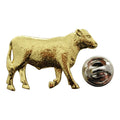 Steer Pin ~ 24K Gold ~ Lapel Pin ~ 24K Gold Lapel Pin ~ Sarah's Treats & Treasures