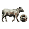 Steer Pin ~ Antiqued Pewter ~ Lapel Pin ~ Sarah's Treats & Treasures