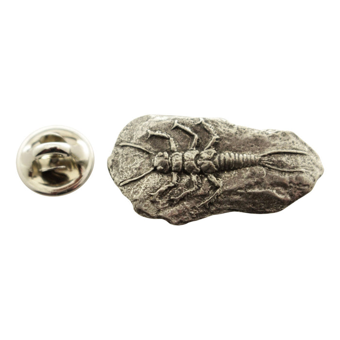 Stonefly Nymph Pin ~ Antiqued Pewter ~ Lapel Pin ~ Sarah's Treats & Treasures