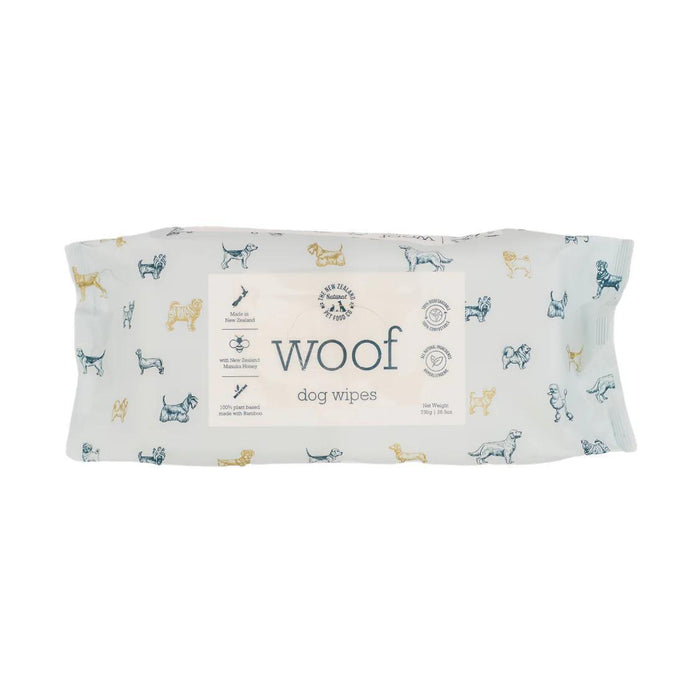 THE NEW ZEALAND Natural Pet Food Co woof dog wipes