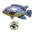 Tilapia Pin ~ Hand Painted ~ Lapel Pin ~ Hand Painted Lapel Pin ~ Sarah's Treats & Treasures