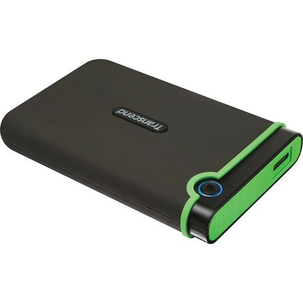 Transcend StoreJet 25M3 2TB USB 3.0 Portable Hard Drive - TS2TSJ25M3S - Iron Gray (Slim) - PakByte Computers
