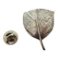 Turkey Feather Pin ~ Antiqued Pewter ~ Lapel Pin ~ Sarah's Treats & Treasures