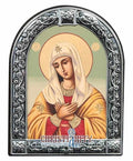 Virgin Mary Praying (Metallic icon - MC Series)-Christianity Art
