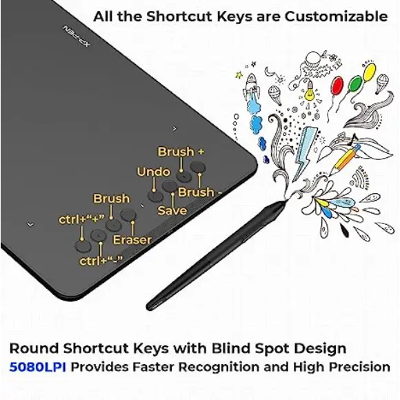 XP-PEN Deco 01 V2 Graphics Tablet for Chromebook with Battery - PakByte Computers