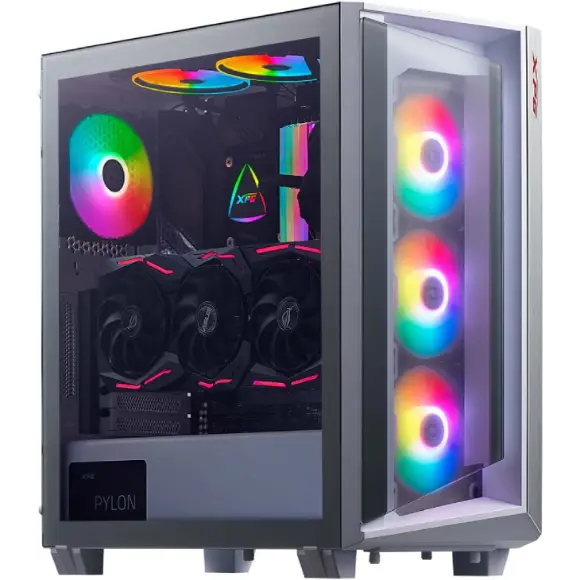 XPG CRUISER Mid-Tower Gaming Casing - White - PakByte Computers