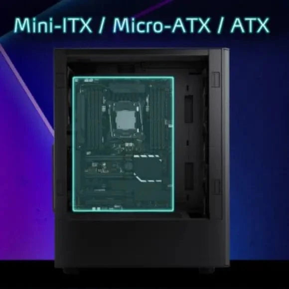 XPG VALOR AIR Mid Tower Gaming Case - Black - PakByte Computers